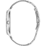 Guess Analog Black Dial Silver Mesh Bracelet Watch for Men - W1263G1 Buy Now By Guess