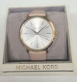 Michael Kors Jaryn Quartz Gold Dial Pink Leather Strap Watch For Women - MK2471 Buy Now By Michael Kors