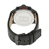 Tommy Hilfiger Trent Multifunction Black Dial Black Leather Strap Watch for Men - 1791136 Buy Now By Tommy Hilfiger
