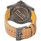 Breitling Avenger Automatic GMT 45 Black Dial Brown Nylon Strap Watch for Men - V32395101B1X1 Buy Now By Breitling