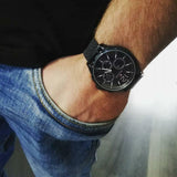 Tommy Hilfiger Gavin Chronograph Blue Dial Blue Mesh Bracelet Watch for Men - 1791471 Buy Now By Tommy Hilfiger