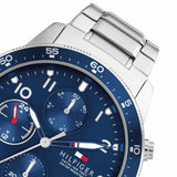 Tommy Hilfiger Jimmy Chronograph Quartz Blue Dial Silver Steel Strap Watch For Men - 1791949 Buy Now By Tommy Hilfiger