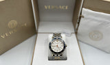 Versace Greca Sport Quartz White Dial Two Tone Steel Strap Watch For Men - VEZ300521 Buy Now By Versace