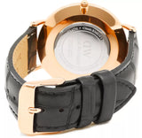 Daniel Wellington Classic Reading Black Dial Black Leather Strap Watch For Women - DW00100141 Buy Now By Daniel Wellington