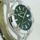 Maurice Lacroix Aikon Automatic Green Dial Silver Steel Strap Watch for Men - AI1807-SS002-630-1 Buy Now By Maurice Lacroix
