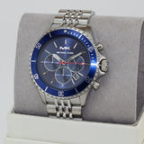 Michael Kors Bayville Chronograph Black Dial Silver Steel Strap Watch For Men - MK8749 Buy Now By Michael Kors