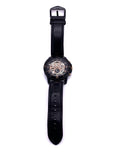 Fossil Grant Sport Automatic Skeleton Black Dial Black Leather Strap Watch for Men - ME3138 Buy Now By Fossil