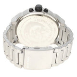 Diesel Mr. Daddy Chronograph Silver Dial Silver Steel Strap Watch For Men - DZ7421 Buy Now By Diesel