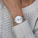 Michael Kors Jaryn Quartz Silver Dial Silver Steel Strap Watch For Women - MK3783 Buy Now By Michael Kors