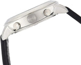 Emporio Armani Sportivo Chronograph Silver Dial Black Leather Strap Watch For Men - AR6054 Buy Now By Emporio Armani