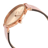 Coach Perry Rose Gold Dial Pink Leather Strap Watch for Women - 14503332-C Buy Now By Coach