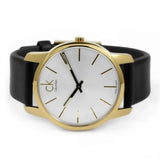 Calvin Klein City Silver Dial Black Leather Strap Watch for Men - K2G21520 Buy Now By Calvin Klein