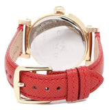 Coach Madison White Dial Red Leather Strap Watch for Women - 14502400 Buy Now By Coach