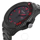 Gucci G Timeless Sport Black Dial Black Steel Strap Watch For Men - YA126230 Buy Now By Gucci