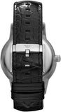 Emporio Armani Renato Analog Black Dial Black Leather Strap Watch For Men - AR11186 Buy Now By Emporio Armani