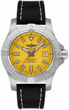 Breitling Avenger Automatic 45 Seawolf Yellow Dial Black Nylon Strap Watch for Men - A17319101I1X1 Buy Now By Breitling