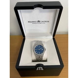Maurice Lacroix Aikon Automatic Blue Dial Silver Steel Strap Watch for Women - AI1807-SS002-430-1 Buy Now By Maurice Lacroix