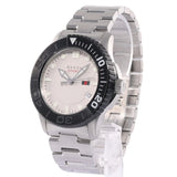 Gucci G Timeless Sport White Dial Silver Steel Strap Watch For Men - YA126250 Buy Now By Gucci