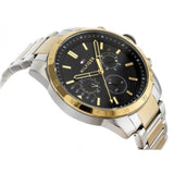Tommy Hilfiger Decker Chronograph Black Dial Two Tone Steel Strap Watch for Men - 1791559 Buy Now By Tommy Hilfiger