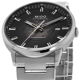 Mido Commander Automatic Gradient Black Dial Silver Steel Strap Watch For Men - M021.407.11.411.00 Buy Now By Mido