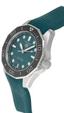 Tag Heuer Aquaracer Professional 300 Automatic Diamonds Green Dial Green Rubber Strap Watch for Women - WBP231G.FT6226 Buy Now By Tag Heuer