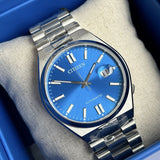 Citizen x Pantone Automatic Blue Dial Silver Steel Strap Watch For Men - NJ0158-89L Buy Now By Citizen