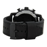 Fossil Nate Chronograph Black Dial Black Leather Strap Watch for Men - JR1354 Buy Now By Fossil