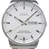 Mido Commander II Automatic Chronometer Silver Dial Silver Steel Strap Watch For Men - M021.431.11.031.00 Buy Now By Mido