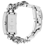 Guess Vanity Diamonds White Dial Silver Steel Strap Watch for Women - W1030L1 Buy Now By Guess