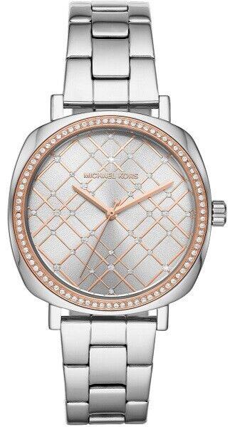 Michael Kors Nia Quartz Silver Dial Silver Steel Strap Watch For Women - MK3988 Buy Now By Michael Kors
