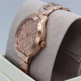 Michael Kors Slim Runway Rose Gold Dial Rose Gold Steel Strap Watch for Women - MK4658 Buy Now By Michael Kors