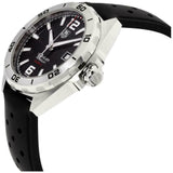 Tag Heuer Formula 1 Automatic Black Dial Black Rubber Strap Watch for Men - WAZ2113.FT8023 Buy Now By Tag Heuer