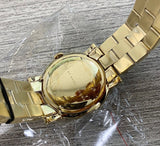 Marc Jacobs Amy Blue Dial Gold Steel Strap Watch for Women - MBM3220 Buy Now By Marc Jacobs