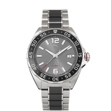Tag Heuer Formula 1 Calibre 5 Anthracite Dial Two Tone Steel Strap Watch for Men - WAZ2011.BA0843 Buy Now By Tag Heuer