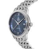 Omega De Ville Prestige Co-Axial Blue Dial Silver Steel Strap Watch for Men - 424.10.40.20.03.002 Buy Now By Omega
