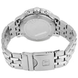 Tissot PRC 200 Chronograph Black Dial Silver Steel Strap Watch For Men - T114.417.11.057.00 Buy Now By Tissot
