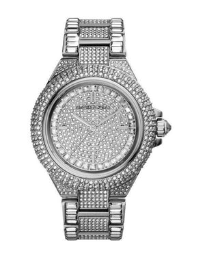 Michael Kors Camille Crystal Pave Dial Silver Steel Strap Watch for Women - MK5869 Buy Now By Michael Kors