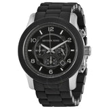 Michael Kors Runway Black Dial Black Rubber Strap Watch for Men - MK8107 Buy Now By Michael Kors