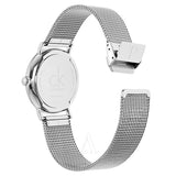 Calvin Klein Surround Silver Dial Silver Mesh Bracelet Watch for Men - K3W21126 Buy Now By Calvin Klein