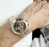 Hugo Boss Ikon Grey Dial Two Tone Steel Strap Watch for Men - 1513339 Buy Now By Hugo Boss