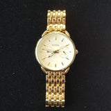 Fossil Tailor Gold Dial Gold Steel Strap Watch for Women - ES3714 Buy Now By Fossil