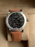 Burberry The City Black Dial Brown Leather Strap Watch for Men - BU9905 Buy Now By Burberry