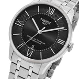 Tissot Chemin Des Tourelles Powermatic 80 Black Dial Silver Steel Strap Watch For Men - T099.407.11.058.00 Buy Now By Tissot