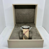 Burberry The City Silver Dial Brown Leather Strap Watch for Women - BU9025 Buy Now By Burberry