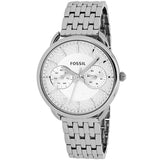 Fossil Tailor Silver Dial Silver Steel Strap Watch for Women - ES3712 Buy Now By Fossil