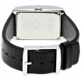Calvin Klein Window Black Dial Black Leather Strap Watch for Men - K2M23107 Buy Now By Calvin Klein