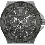 Guess Force Grey Dial Grey Rubber Strap Watch For Men - W0674G8 Buy Now By Guess