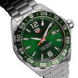 Tag Heuer Formula 1 Quartz Green Dial Silver Steel Strap Watch for Men - WAZ1017.BA0842 Buy Now By Tag Heuer