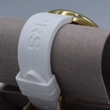 Michael Kors Janelle Three Hand Silver Dial White Rubber Strap Watch For Women - MK7141 Buy Now By Michael Kors