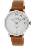 Marc Jacobs Baker White Dial Brown Leather Strap Watch for Women - MBM1265 Buy Now By Marc Jacobs